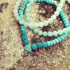 Set de 3 bracelets Origine pierre semi-précieuse turquoise – Image 2